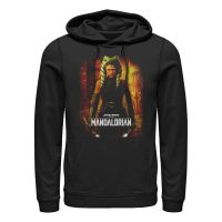 Star Wars - The Mandalorian - Ahsoka Poster - Unisex Hoodie - Black - Front