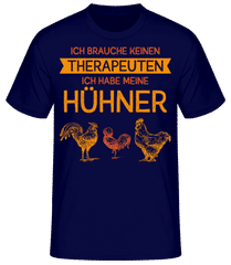 Ich Brauche Keinen Therapeuten Hühner · Männer Basic T-Shirt
