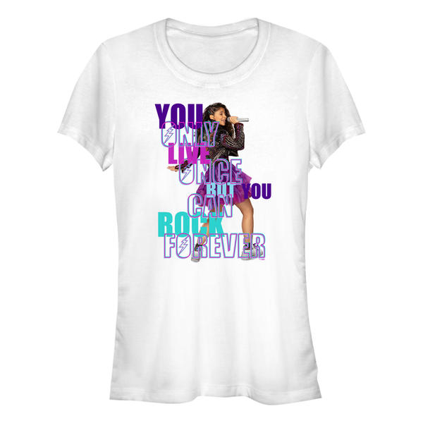 Aperçu: Netflix - Julie And The Phantoms - Julie Rock Forever - Femme T-shirt - Blanc - Devant