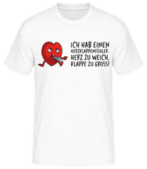 Herzklappenfehler · Männer Basic T-Shirt