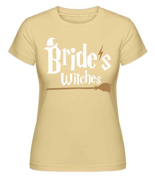 Preview: Brides Witches -  Shirtinator Women's T-Shirt - Yellow - Front
