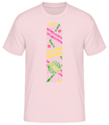 Hoverboard - Men's Basic T-Shirt - Pink - Front