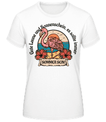 Es Sollte Immer Sommer Sein · Frauen Basic T-Shirt