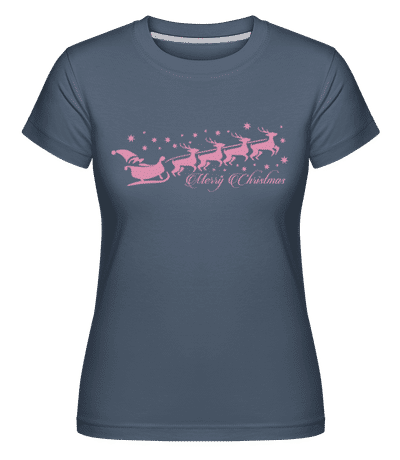Reindeer magic -  Shirtinator Women's T-Shirt - Denim - Front