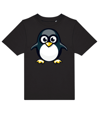 Pingouin Enfants 1 - T-shirt enfants B&C - Noir - Devant