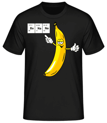 Ba Na Ne - Männer Basic T-Shirt - Schwarz - Vorne