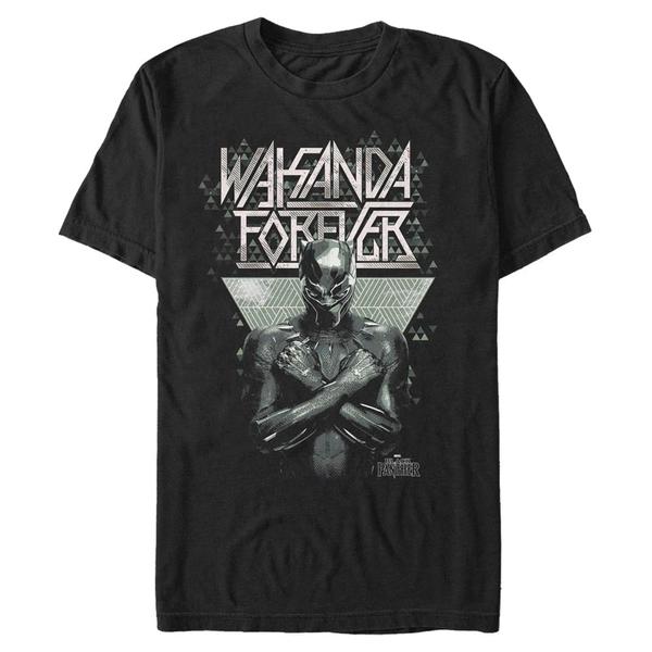 Marvel - Black Panther Panther Forever Pattern - Homme T-shirt