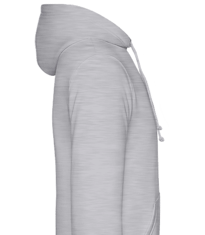 The Grinch - Le Grinch - Graphique Ne soyez pas un Grinch - Noël - Unisex Sweat à capuche - Gris chiné - Droite