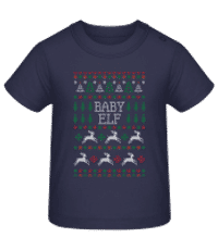 Baby Elf - Camiseta de bebé - Marino - delante