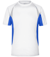 Männer Trikot - Weiß / Royalblau - Vorne
