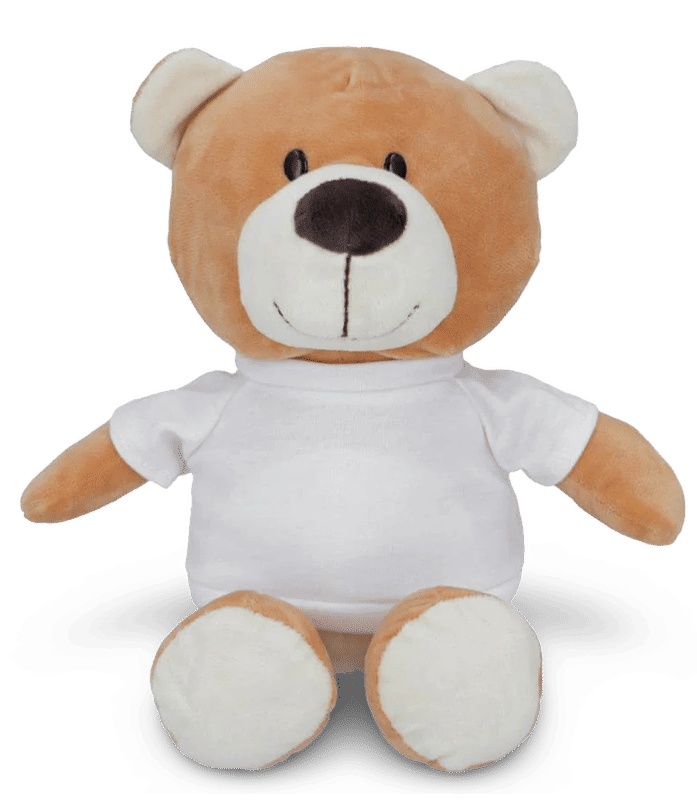 Aperçu: Ours en peluche personnalisé - Blanc - Devant