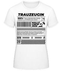 JGA Trauzeugin Malle Crew 2026 · Frauen T-Shirt B&C