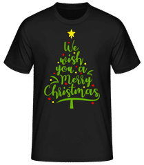 We Wish You A Merry Christmas · Camiseta básica para hombre