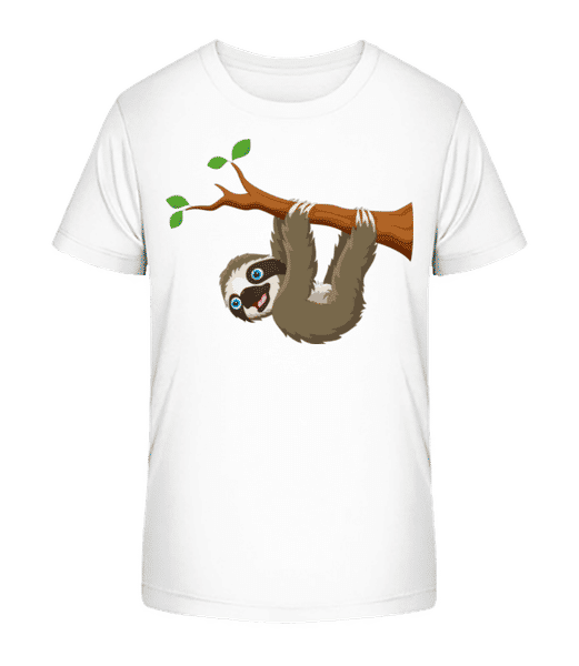 Aperçu: Indolence Doux Sur La Branche - T-shirt bio Enfant Stanley Stella 2.0 - Blanc - Devant