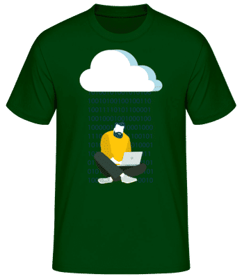 programming - Men's Basic T-Shirt - Bottle green - Front
