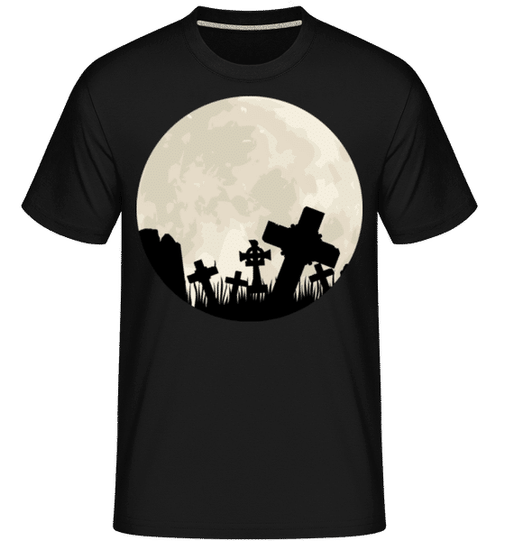 Aperçu: Gothic Scenery Circle -  T-Shirt Shirtinator homme - Noir - Devant