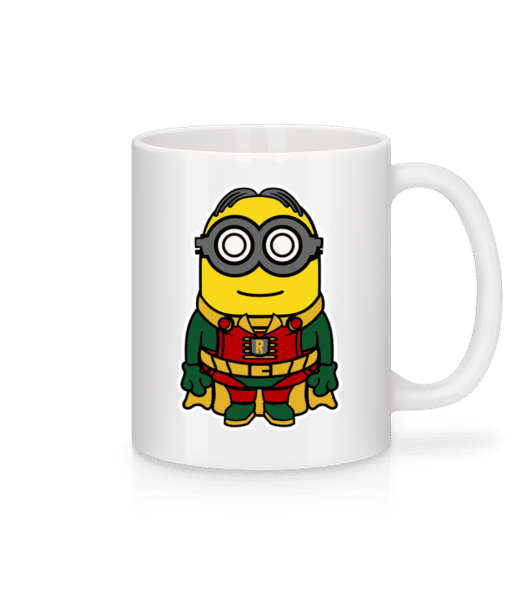 Aperçu: Minion Robin - Mug en céramique blanc - Blanc - Devant