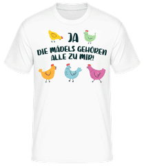 Ja Die Mädels Gehören Zu Mir · Männer Basic T-Shirt