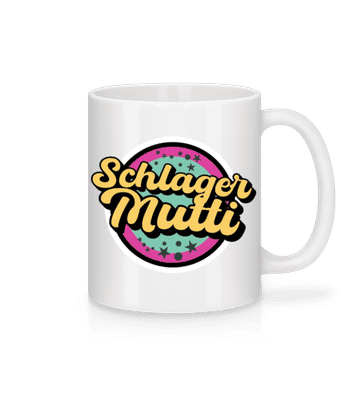 Schlager Mutti - Tasse - Weiß - Vorne