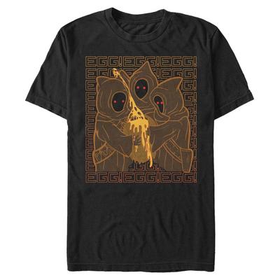 Star Wars - The Mandalorian - Jawas Jawa Egg - Men's T-Shirt - Black - Front