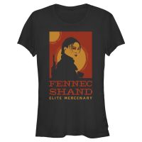 Star Wars - Book of Boba Fett - Fennec Shand Poster - Mujeres Camiseta - Negro - delante