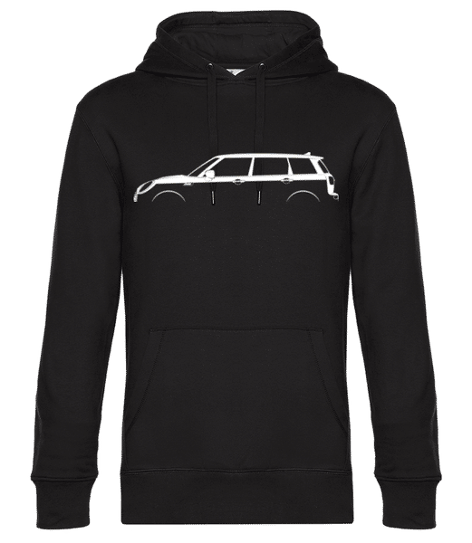 Aperçu: 'Mini Cooper Clubman (F54)' Silhouette - Sweat à capuche premium Unisexe - Noir - Devant