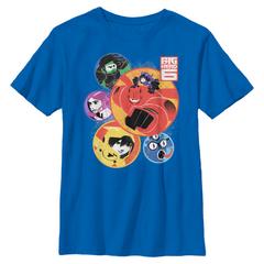 Disney - Les Nouveaux Héros - Photo de groupe Rounders - Enfant T-shirt