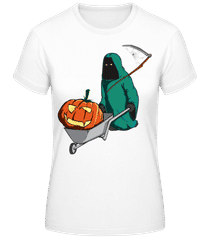 Halloween Sensenmann · Frauen Basic T-Shirt
