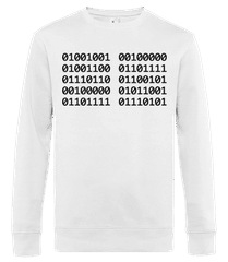 I Love You Code · Men's standard sweatshirt