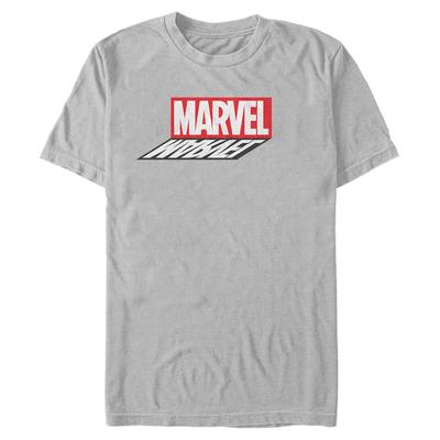 Marvel - Logo Shadow - Men's T-Shirt - ash_grey - Front