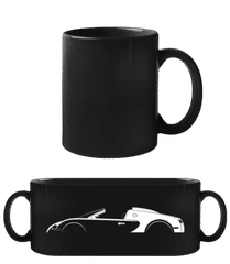 'Bugatti Veyron Grand Sport' Silhouette · Schwarze Tasse