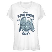 Star Wars - The Mandalorian - Darth Vader Day Of Reckoning - Mujeres Camiseta - Blanco - delante