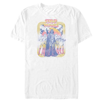 Star Wars - Darth Vader & Stormtroopers Pop Troops - Männer T-Shirt - Weiß - Vorne