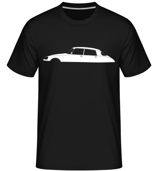 Aperçu: 'Citroen DS 23 Pallas' Silhouette - T-Shirt Shirtinator homme - Noir - Devant