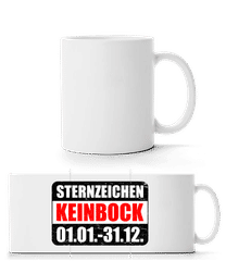 Sternzeichen Keinbock · Panoramatasse