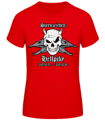Metal Sternzeichen Hellpike · Frauen T-Shirt B&C