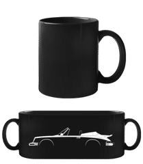 'Porsche 911 Car.3.2 Whale.' silhouette · Black Mug