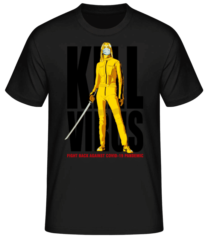 Preview: Kill Virus - Men's Basic T-Shirt - Black - Front