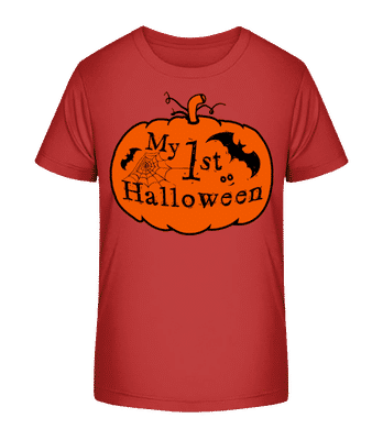My First Halloween - T-shirt bio Enfant Stanley Stella 2.0 - Rouge - Devant