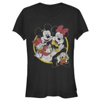 Disney Classics - Mickey Mouse - Skupina Disney Group - Women's T-Shirt - Black - Front