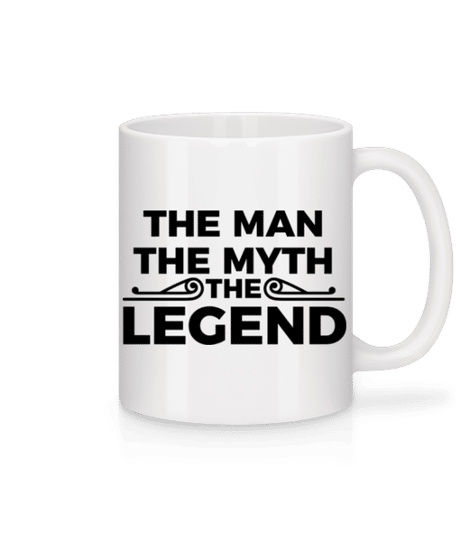 Preview: The Man The Myth The Legend - Mug - White - Front