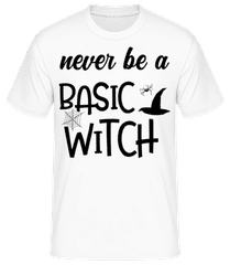 Never Be A Basic Witch Black · T-shirt standard Homme