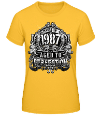 Made In 1987 · Frauen Basic T-Shirt