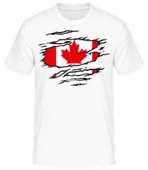 Drapeau mûré Canada · T-shirt standard Homme
