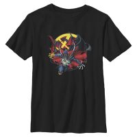 Marvel - Doctor Strange Strange Venom W Symbol - Kids T-Shirt - Black - Front