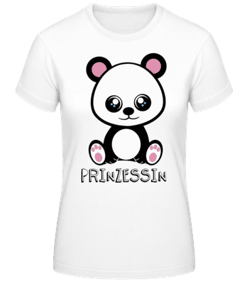 Bärchen Prinzessin - Frauen Basic T-Shirt - Weiß - Vorne
