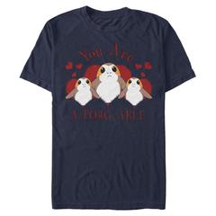 Star Wars - Le Réveil de la Force - Porg A--Able - Valentine's Day - Homme T-shirt