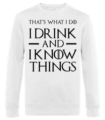 I Drink And I Know Things · Männer Standard Pullover