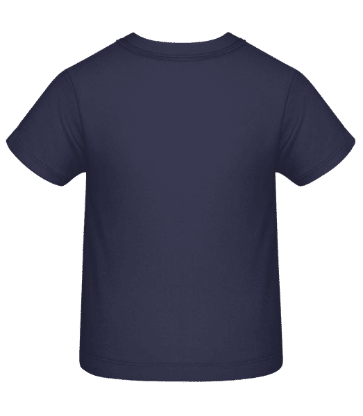 Aperçu: Petit Chat - T-shirt Bébé - Bleu marine - Derrière