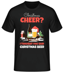Christmas Beer · Men's Basic T-Shirt